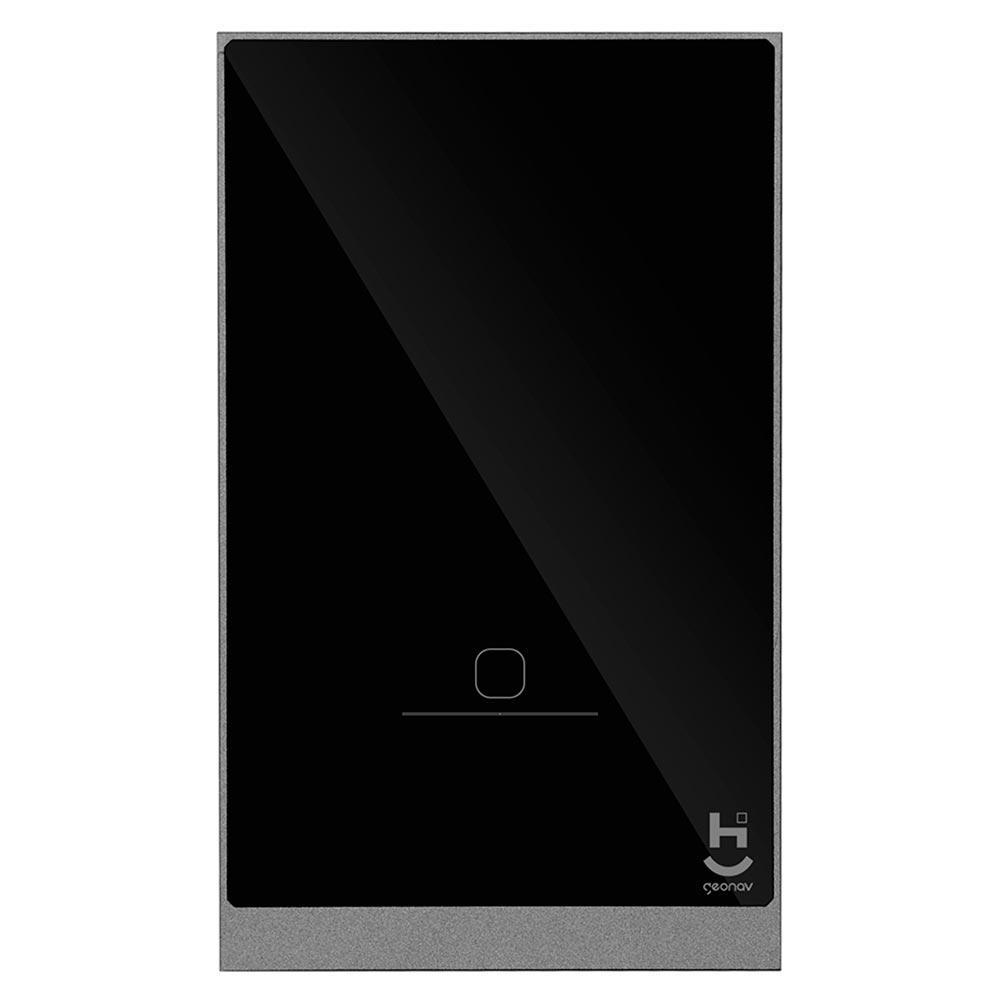 Interruptor Inteligente 1 Tecla Conexão Zigbee Compatível com Assistente de voz, IOS e Android Preto - Geonav - 1
