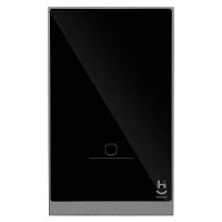 Interruptor Inteligente 1 Tecla Conexão Zigbee Compatível com Assistente de voz, IOS e Android Preto - Geonav - 1