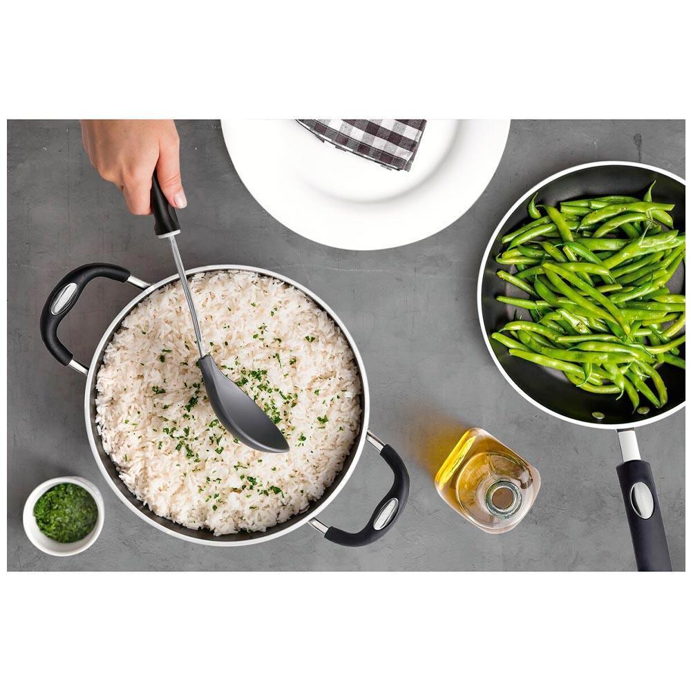 Jogo de Utensílios 10 Peças Utilitá em Aço Inox e Poliporpileno - Tramontina - 2