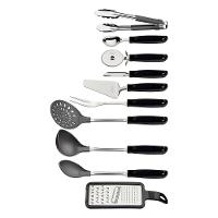 Jogo de Utensílios 10 Peças Utilitá em Aço Inox e Poliporpileno - Tramontina - 3