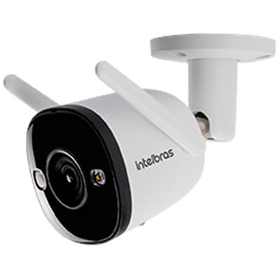 Câmera De Segurança Externa Wi-Fi Full Color Intelbras IM5+ Compatível Alexa E Google, Proteção IP67 Microfone Inte