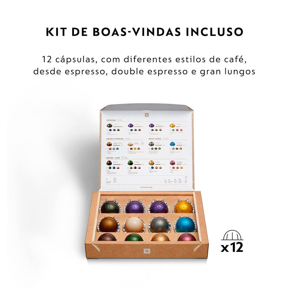 Cafeteira Nespresso Vertuo POP Azul Pacífico para Café Espresso Manual - GCV2BR - 4