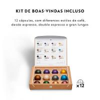 Cafeteira Nespresso Vertuo POP Azul Pacífico para Café Espresso Manual - GCV2BR