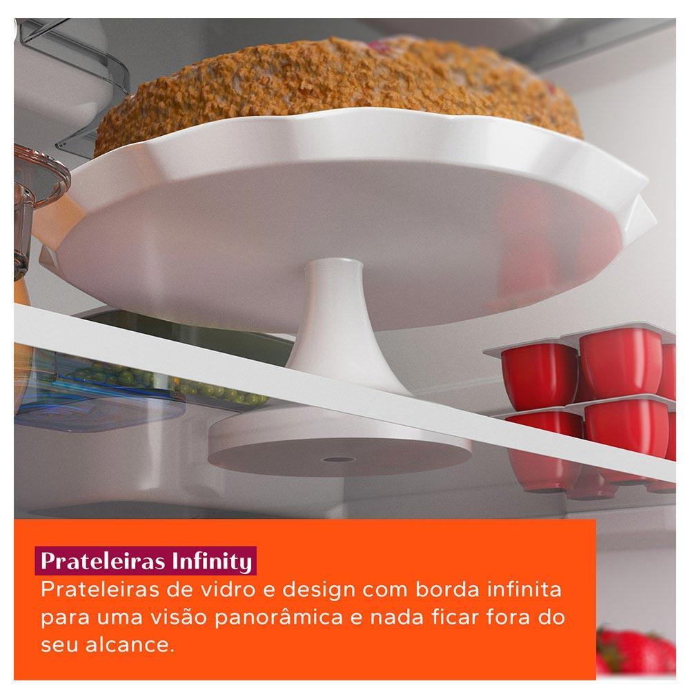 Refrigerador Brastemp Inverse Frost Free A+++ 447 Litros Branco com Smart Flow e Fresh Box - BRE57FB - 5