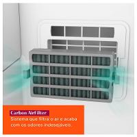 Refrigerador Brastemp Inverse Frost Free A+++ 447 Litros Branco com Smart Flow e Fresh Box - BRE57FB - 6