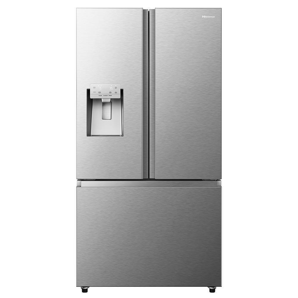 Refrigerador French Door Hisense de 03 Portas Frost Free com 536 Litros Inox - RF-79W1AIQS - 1