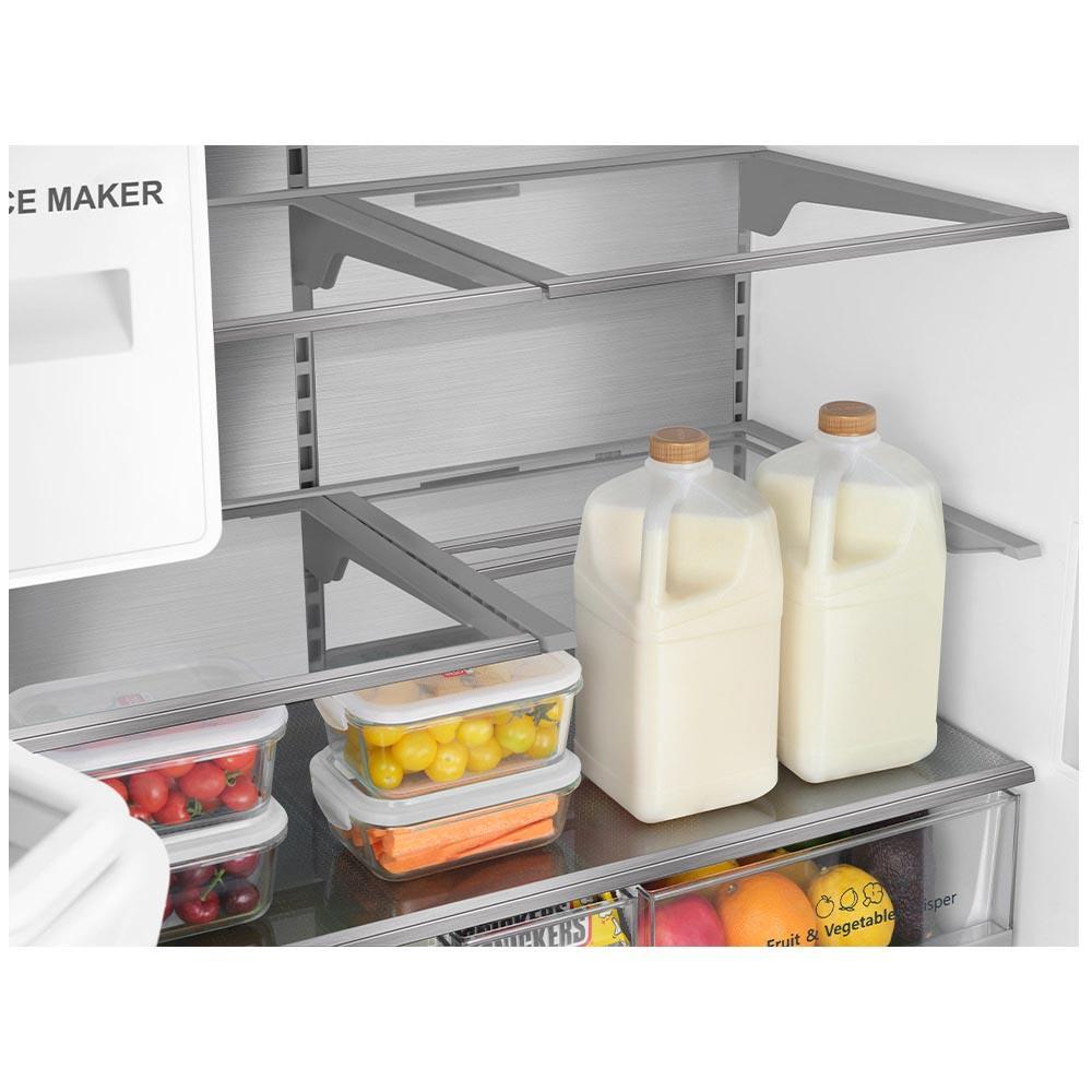 Refrigerador French Door Hisense de 03 Portas Frost Free com 536 Litros Inox - RF-79W1AIQS - 6