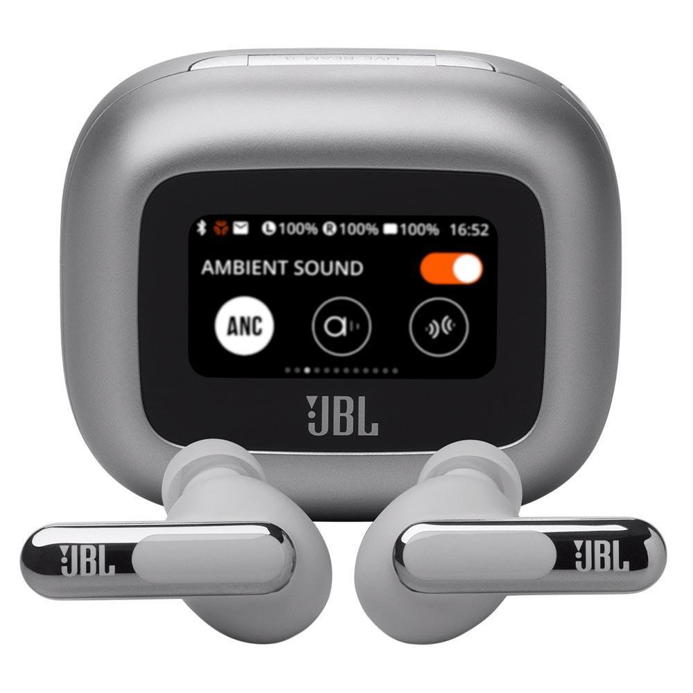 Fone de Ouvido JBL Live Beam 3 Prata - JBLLIVEBEAM3SILBR - 2