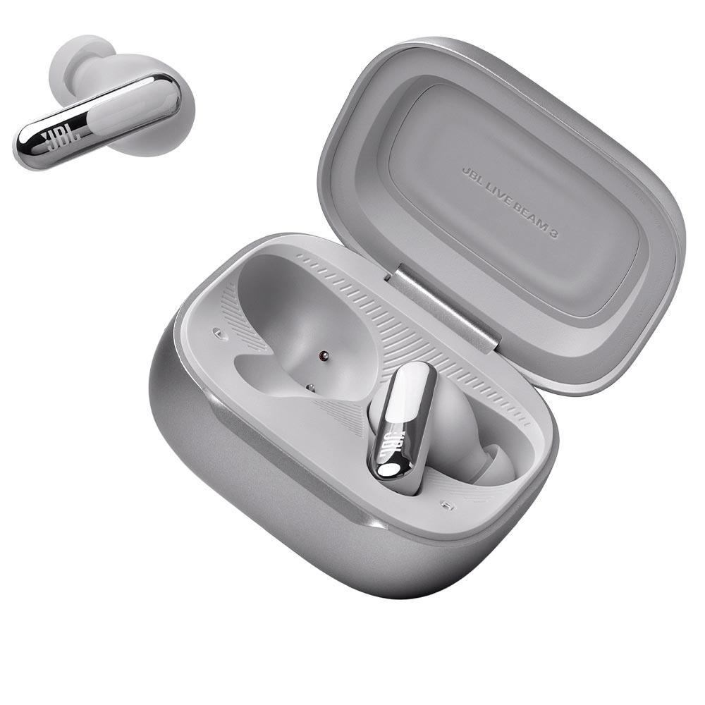 Fone de Ouvido JBL Live Beam 3 Prata - JBLLIVEBEAM3SILBR - 9