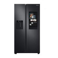Refrigerador Side by Side Family Samsung de 02 Portas Frost Free, 585 Litros, Painel Eletrônico, Inox e Preto - RS5 - 1