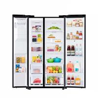 Refrigerador Side by Side Family Samsung de 02 Portas Frost Free, 585 Litros, Painel Eletrônico, Inox e Preto - RS5 - 2
