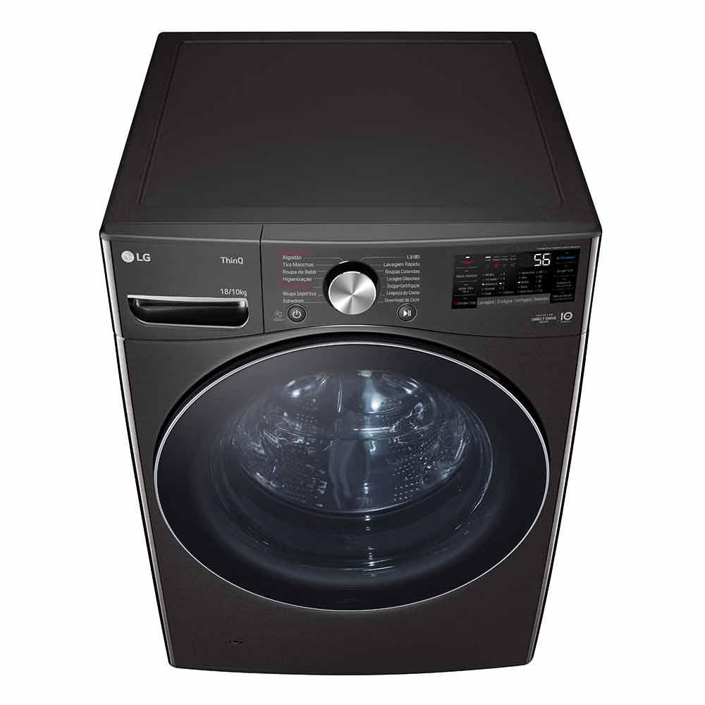 Lava e Seca 18Kg LG Smart Black Inox com 14 Programas de Lavagem - WD18BV - 3