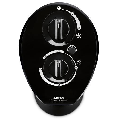 Ventilador de Torre Arno com 03 Velocidades Preto - NEOLE - 6