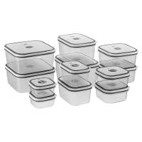 Jogo de Potes Herméticos Transparente em Polipropileno com 12 Peças - Electrolux - 1
