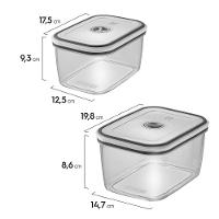 Jogo de Potes Herméticos Transparente em Polipropileno com 12 Peças - Electrolux - 3
