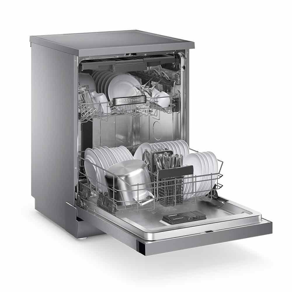 Lava-Louças Brastemp com Power Clean Inox com 15 Serviços, 05 Programas de Lavagem - BLF62A - 7