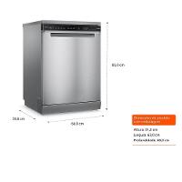Lava-Louças Brastemp com Power Clean Inox com 15 Serviços, 05 Programas de Lavagem - BLF62A