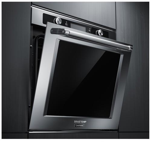 Forno de Embutir Elétrico Brastemp Gourmand 73 Litros Inox com Função Convecção e Meat Control - BOC60BR - 3