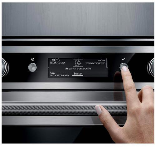 Forno de Embutir Elétrico Brastemp Gourmand 73 Litros Inox com Função Convecção e Meat Control - BOC60BR - 5