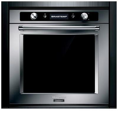 Forno de Embutir Elétrico Brastemp Gourmand 73 Litros Inox com Função Convecção e Meat Control - BOC60BR