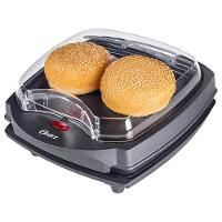 Grill Elétrico Burguer 2 em 1 Oster com Capacidade para 04 Fatias - OGRL500 - 1