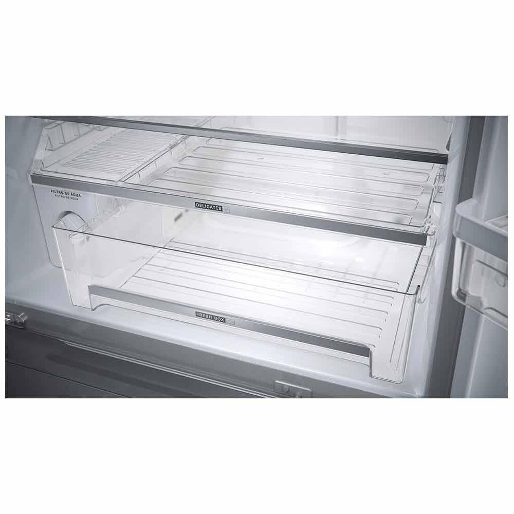 Refrigerador Brastemp Gourmand Frost Free French Door Água e Gelo na Porta 515 Litros Inox BRH86AR - 5