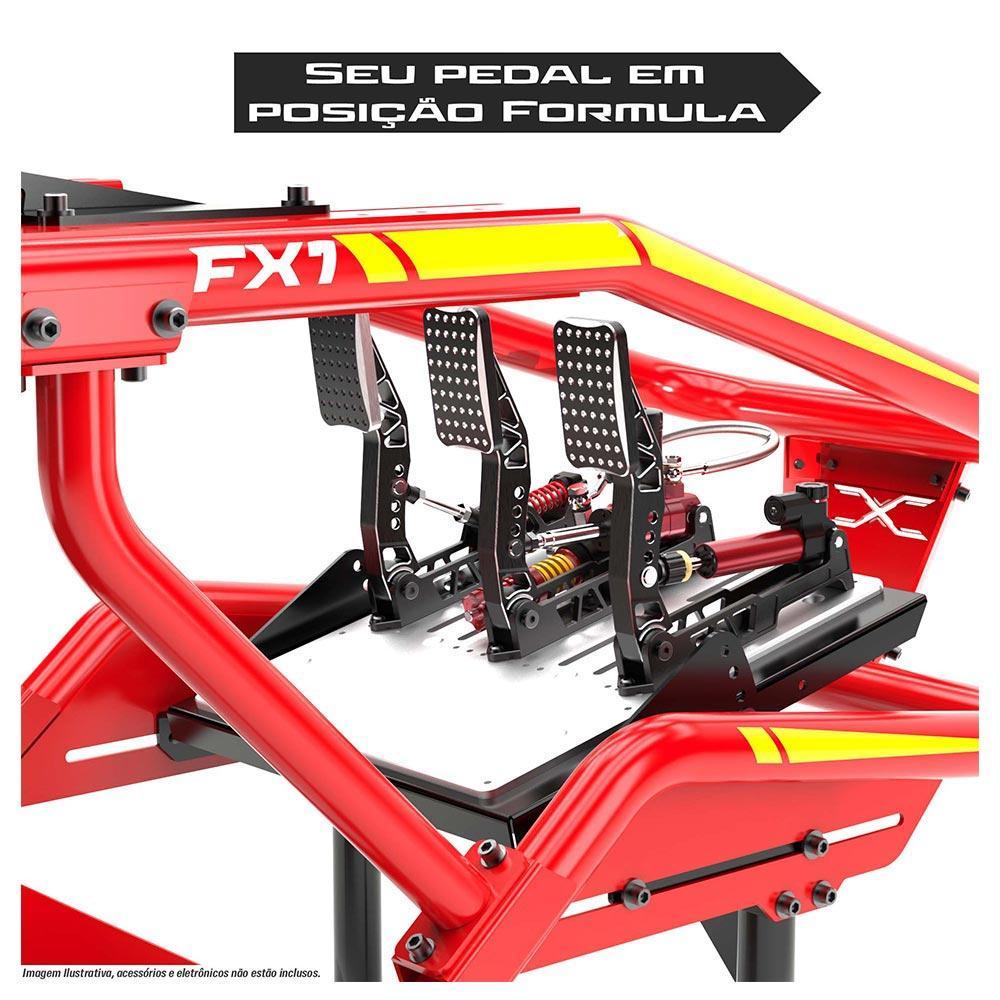 Cockpit FX1 - Vermelho - Extreme Racing - 4