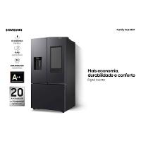 Refrigerador Family Hub Smart French Door RF27 Samsung Frost Free com Soundbar 564 Litros Black Inox - RF27CG5910B1 - 9