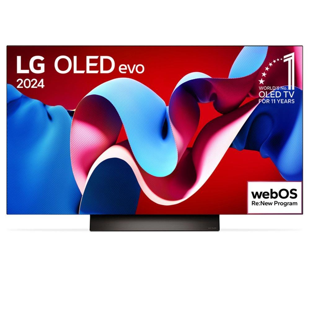 Smart TV 4K LG OLED Evo 65" Polegadas OLED65C4, Processador a9 Ger7, AI, Painel 144Hz e Design Ultra Slim - 1