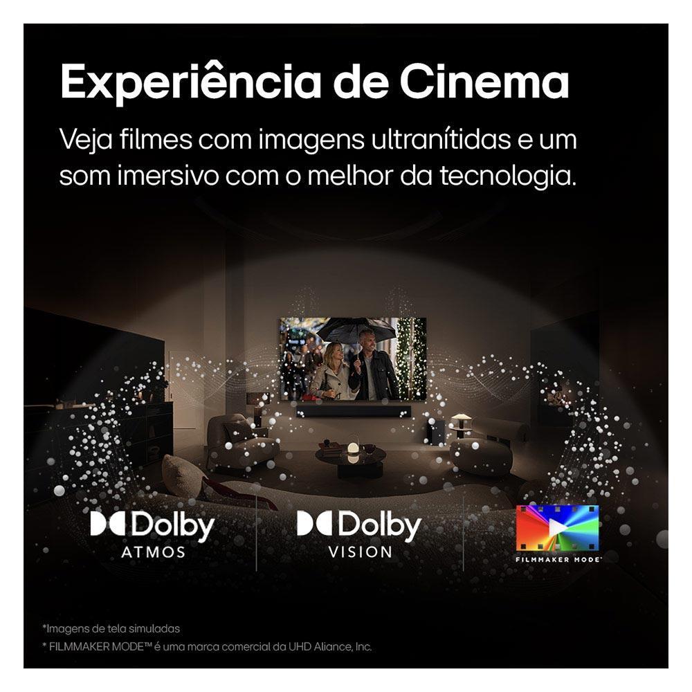 Smart TV 4K LG OLED Evo 65" Polegadas OLED65C4, Processador a9 Ger7, AI, Painel 144Hz e Design Ultra Slim - 8