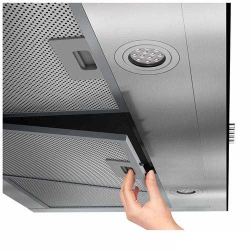 Coifa de Parede Panasonic 90 cm com 03 Velocidades, Design Premium Integrado Aço Inox + Black Glass - FV-9HSDB2 - 4