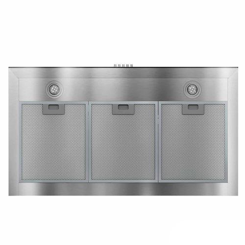 Coifa de Parede Panasonic 90 cm com 03 Velocidades, Design Premium Integrado Aço Inox + Black Glass - FV-9HSDB2 - 5