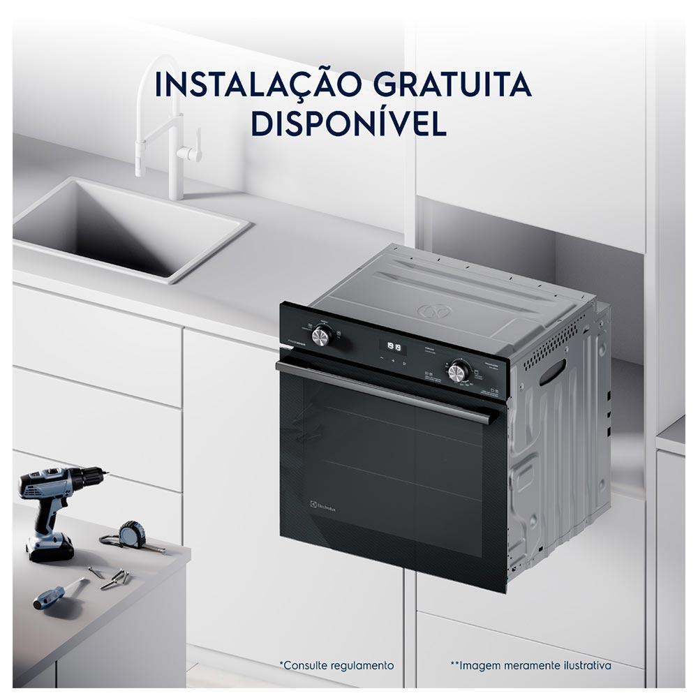Forno Elétrico de Embutir Electrolux Expert Pro Series com 80 Litros, Grill e Painel Touch Preto - OE9XB - 3