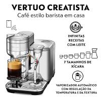 Máquina de Café Nespresso Vertuo Creatista em Aço Inoxidável para Café Espresso - GCV5BR - 2