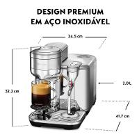 Máquina de Café Nespresso Vertuo Creatista em Aço Inoxidável para Café Espresso - GCV5BR - 3