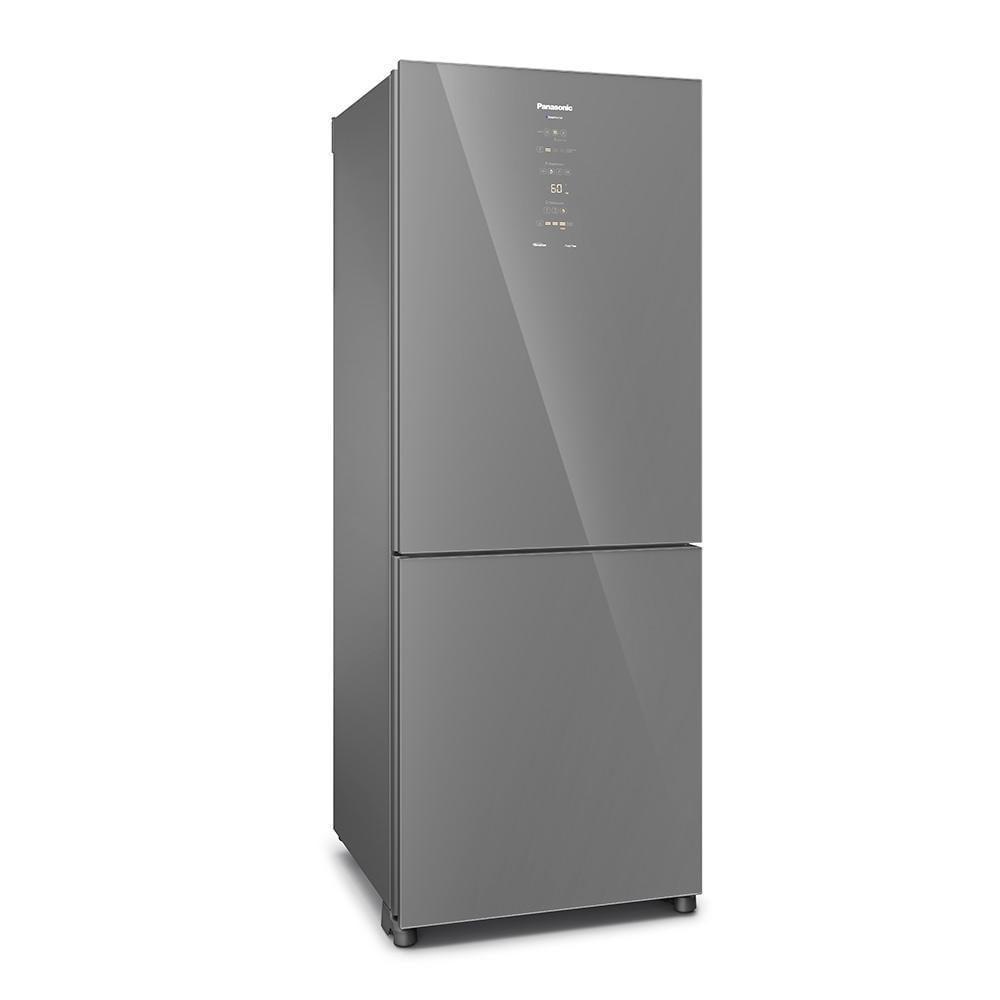Refrigerador Panasonic de 02 Portas Frost Free com 450 Litros Bottom Freezer Espelhado - NRBB65GV - 3