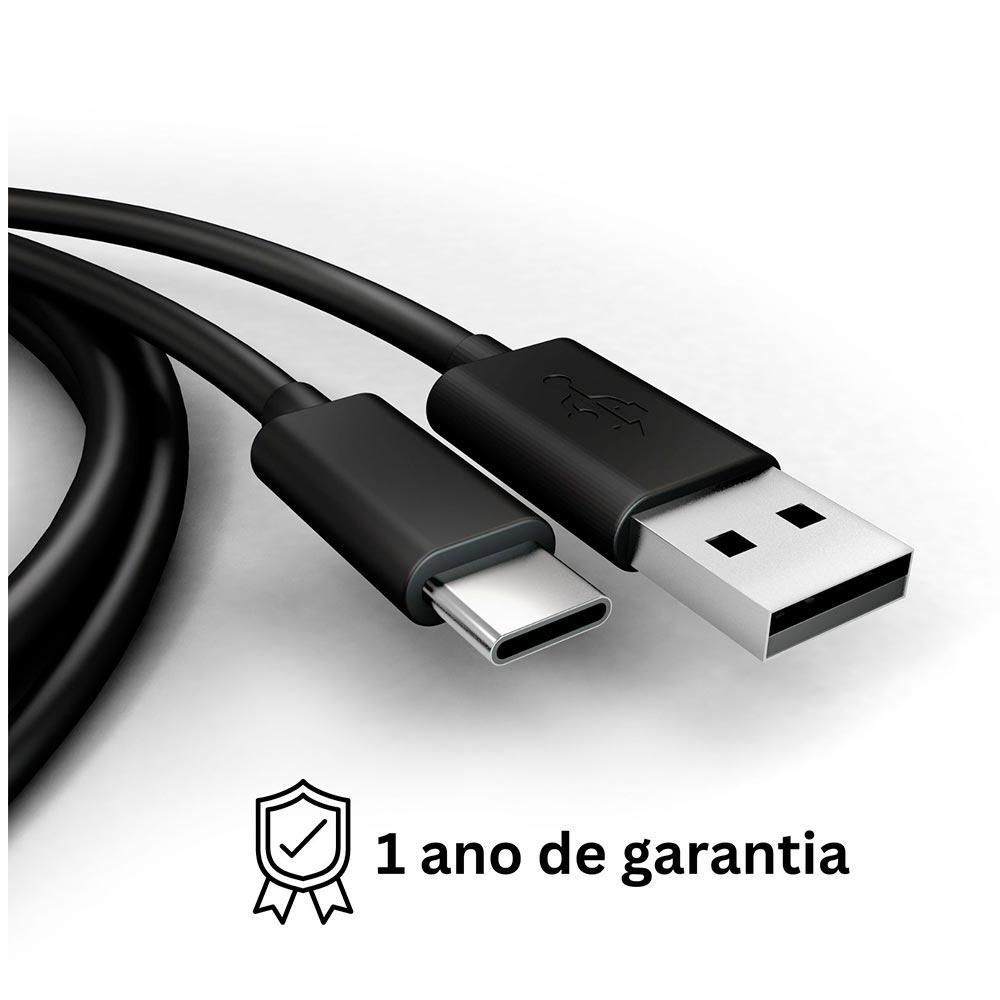 Cabo Blindado USBC/USBC 2m - Comesp  - CP-UCUC2MB3 - 2