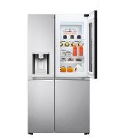 Refrigerador Side By Side LG de 03 Portas Frost Free com 598 Litros InstaView Aço Escovado - GC-X257CSH - 3