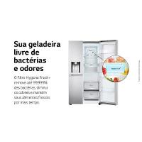 Refrigerador Side By Side LG de 03 Portas Frost Free com 598 Litros InstaView Aço Escovado - GC-X257CSH - 8
