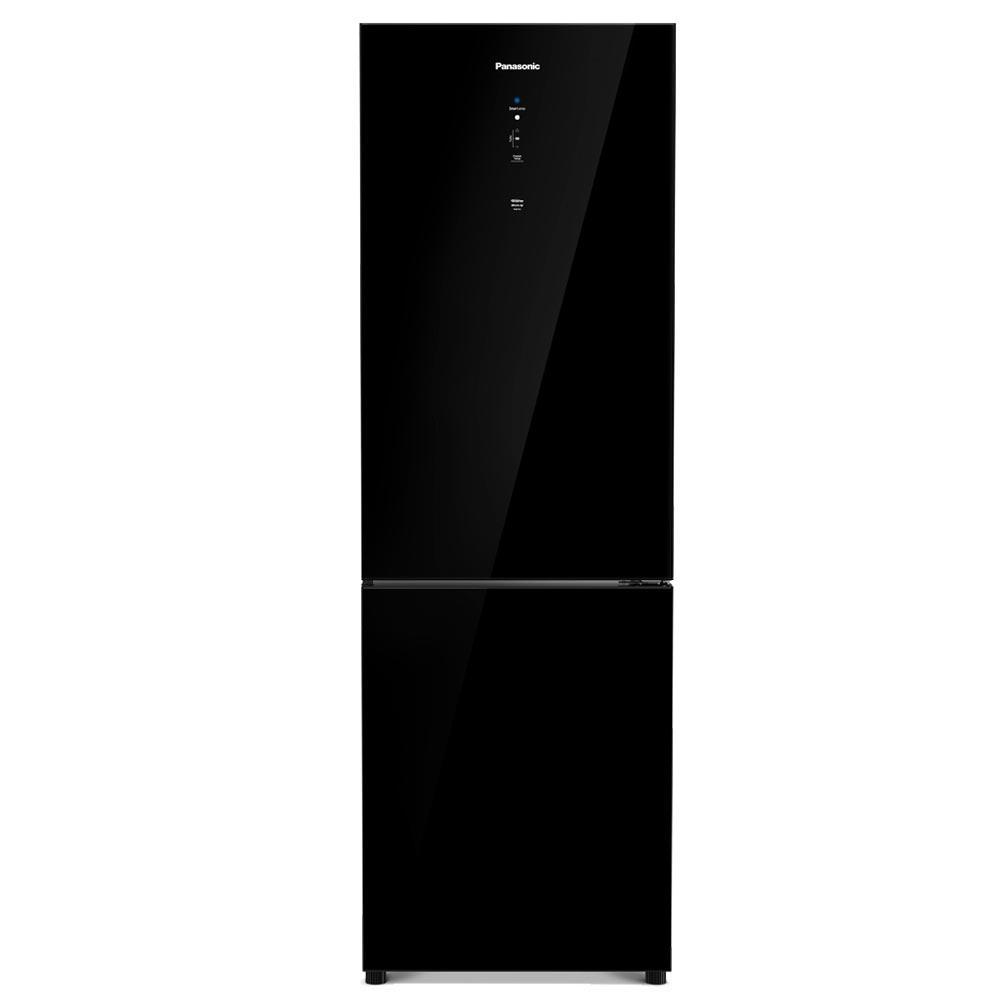 Refrigerador Panasonic de 02 Portas Frost Free com 397 Litros Black Glass - NR-BB41GV1B - 1