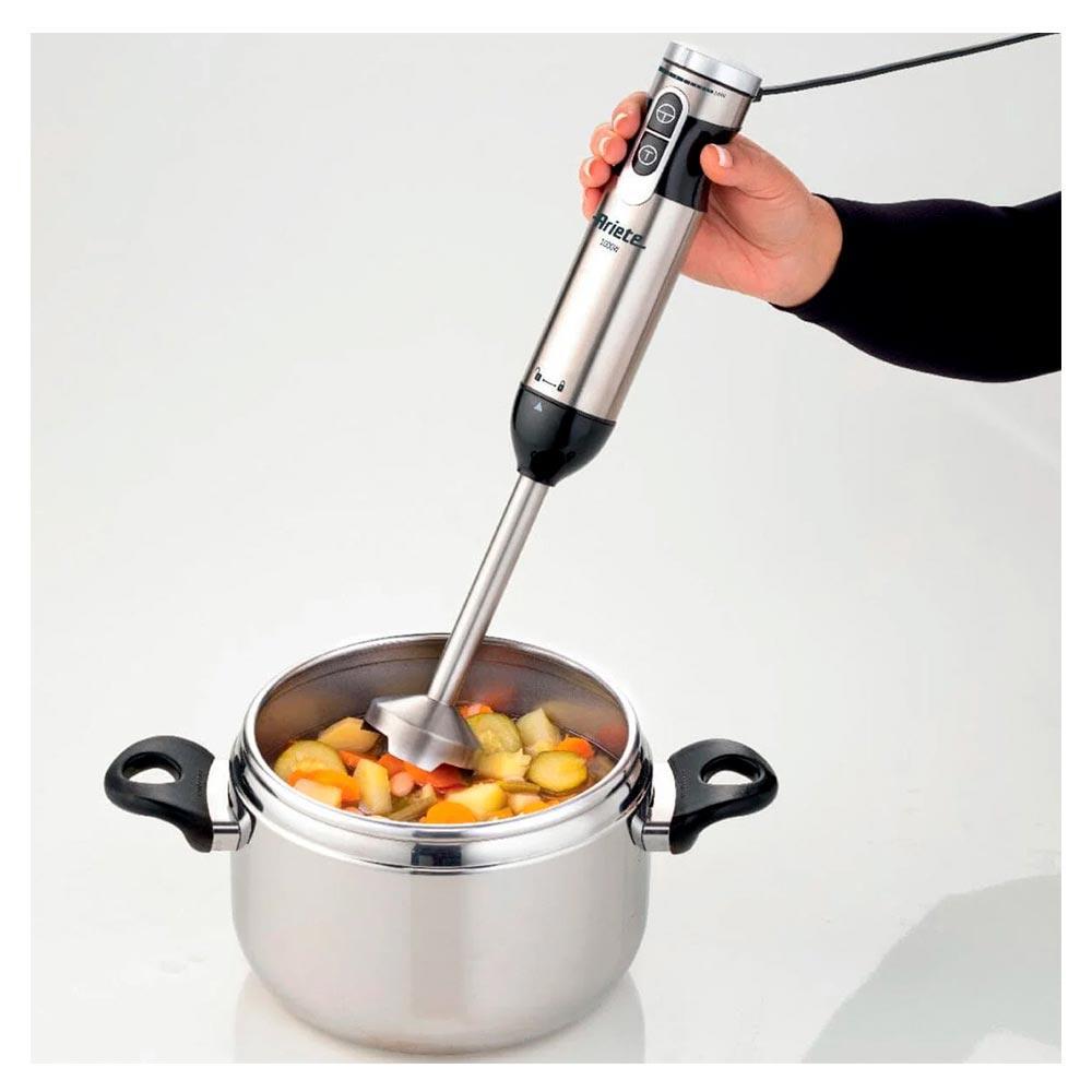 Mixer Ariete 7 em 1  Multifuncional com 10 Velocidades Preto e Prata - 898 - 5