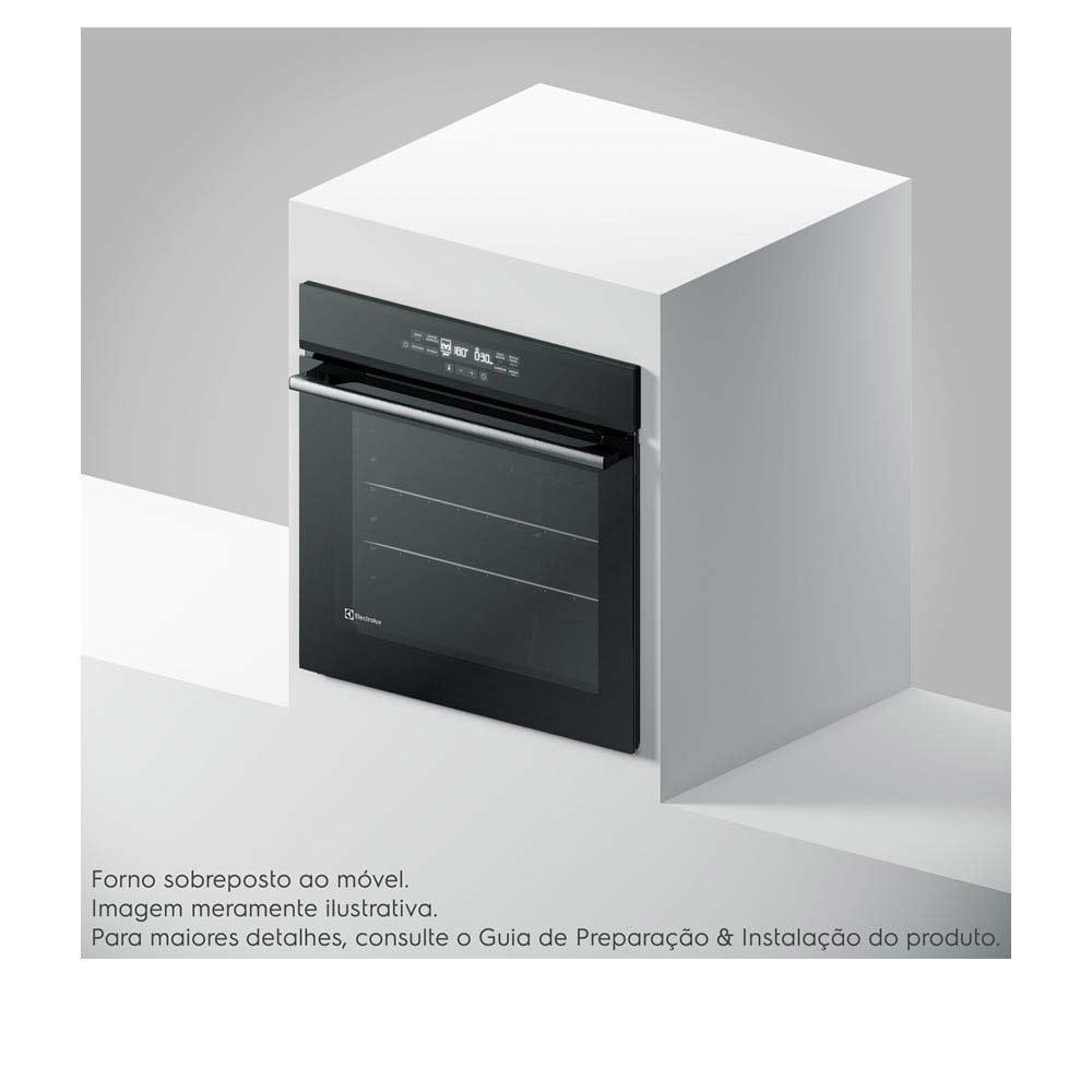 Forno Elétrico de Embutir Electrolux Efficient PerfectCook360 com 80 Litros, Grill Painel Full Touch - OE8EF - 6