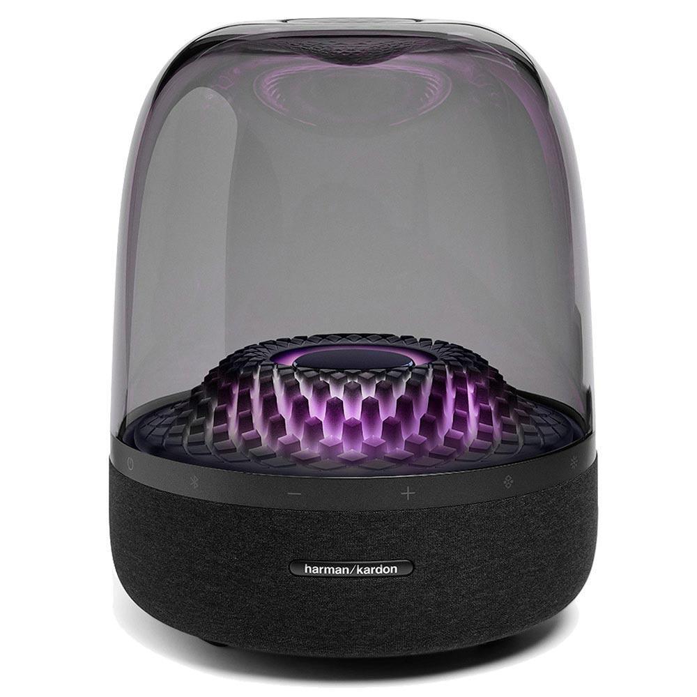 Harman Kardon Aura 4: Som 360°, Design Elegante, Conectividade Avançada e Bateria de Longa Duração 100W Preto - 3