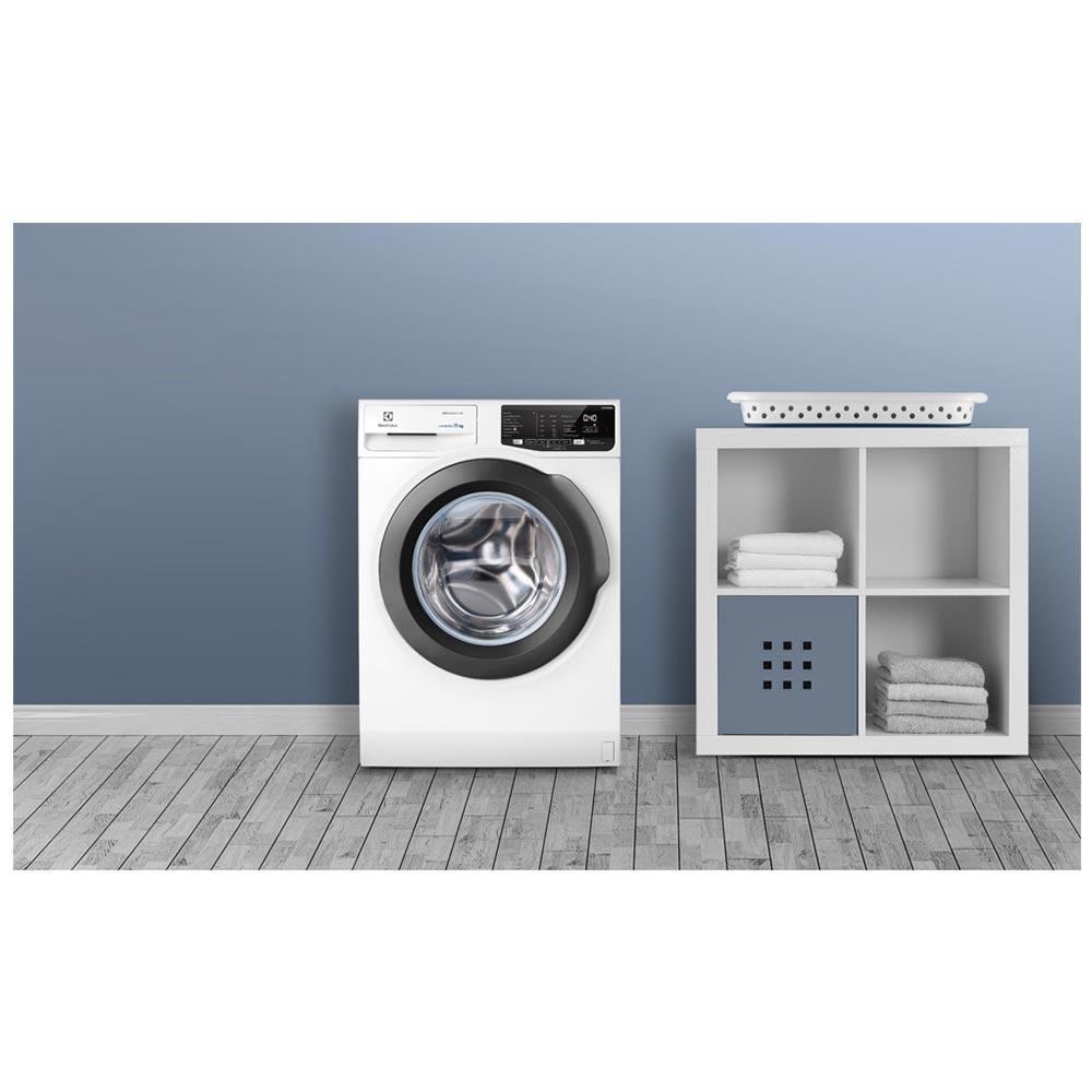 Cesto Dobrável para Roupas Branco e Azul - Electrolux - 6