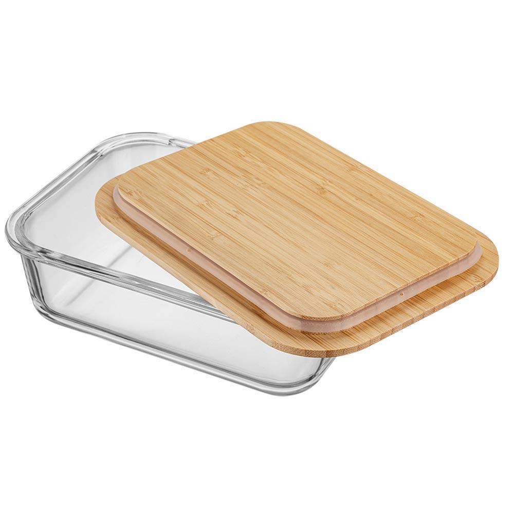 Potes Herméticos Refratários com Tampa de Bambu - Electrolux - 2