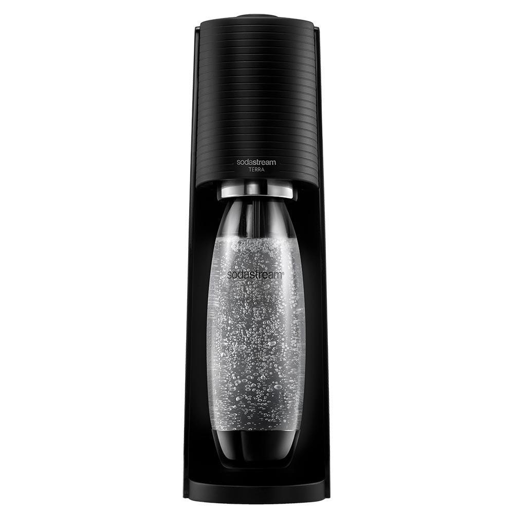 Máquina para Gaseificar de Água com Gás GAIA Preta - SodaStream - 4088930215 - 1