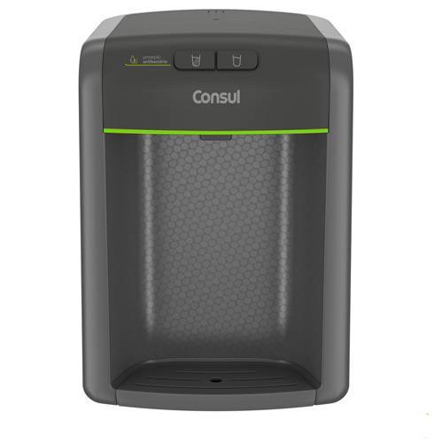 Purificador de Água Consul Cinza Refrigerado, com Proteção Antibactérias - CPB34AF - 2