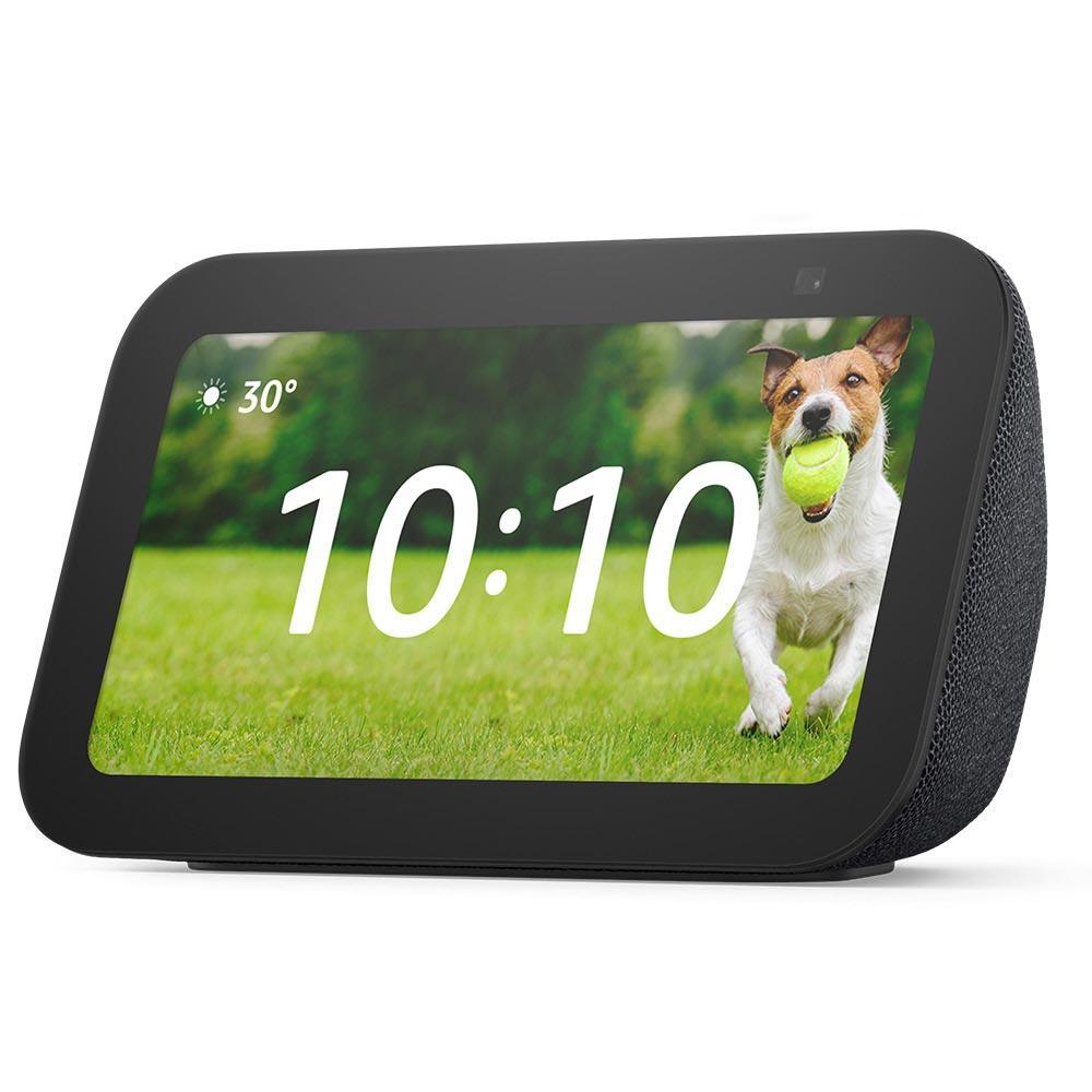 Smart Speaker Echo Show 5 3ª Geração Amazon com Display de 5,5" e Alexa Preta - B09B2TS - 5