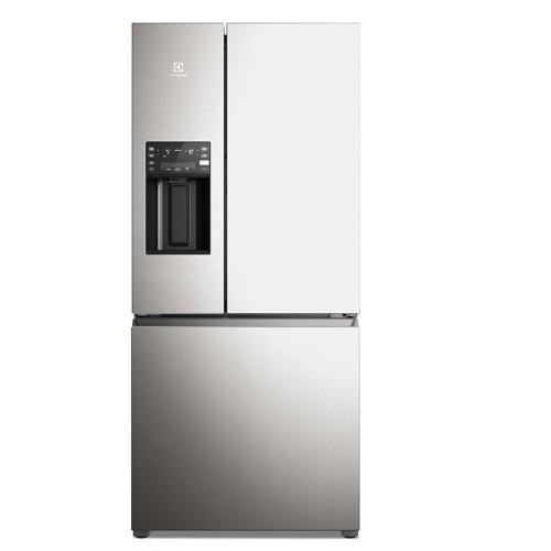 Refrigerador Multidoor Efficient Electrolux de 03 Portas Frost Free com 540 Litros AutoSense e Inverter Inox Look - - 1