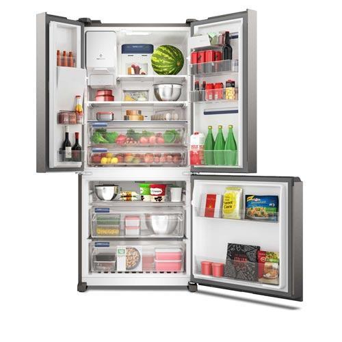 Refrigerador Multidoor Efficient Electrolux de 03 Portas Frost Free com 540 Litros AutoSense e Inverter Inox Look - - 4